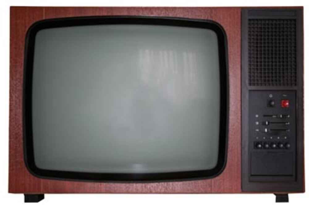 A old CRT Television