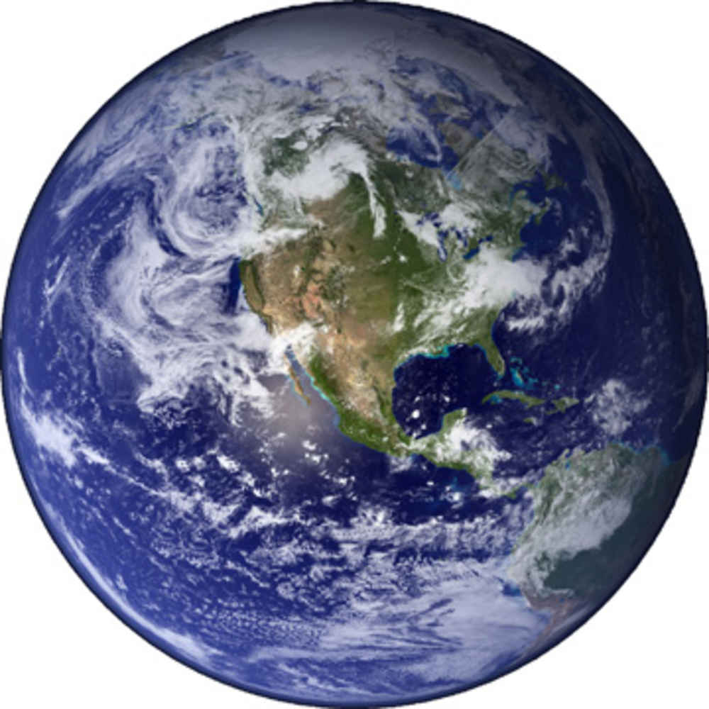 A image of the earth